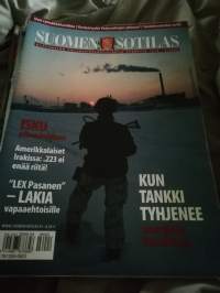 Suomen sotilas 2/2006 kun tankki tyhjenee, Lex Pasanen, amerikkalaiset Irakissa, uusi rynnäkköhaulikko