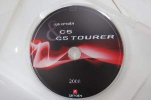 Citroën C5 Tourer / Sedan 2008 esittely -CD disc / CD-levy