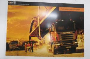 Scania maansiirtoautot 2005 -myyntiesite / sales brochure