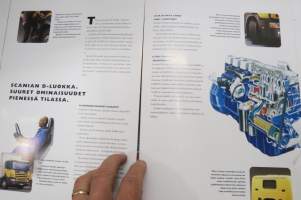 Scania D-luokka -myyntiesite / sales brochure