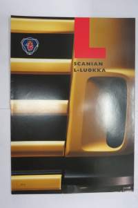 Scania L-luokka -myyntiesite / sales brochure