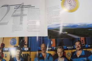Scania L-luokka kaukokuljetuksiin -myyntiesite / sales brochure