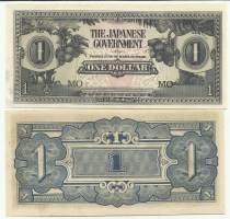 Malaya /T he Japanese Government during the occupation of Malaya  1 Dollar   II WWW - miehitysraha seteli