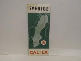 Caltex Sverige tiekartta