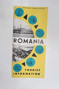 Romania - tourist information -matkailuesite / travel brochure