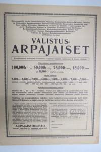 Suomen Kuvalehti 1917 nr 21, kansikuva Albert Edefelt, tanssiva espanjalainen mustalaistyttö