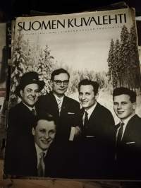 Suomen Kuvalehti 1962  nr 10 (10.3.)vihreän kullan vaalijoita, lomalla englanniksi, pidättekö twististä?