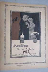 Suomen Kuvalehti 1920 nr 9, kansikuva Akseli Gallèn-Kallela, Kalevalan päivä, Kalevalaseuran tunnussoljet, Lönnrot ja Kajaanin totiseura, Ravi-ajot, ym.