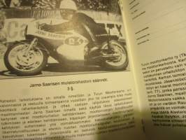 Alastaro Road Racing 19.-20.8.1995 Jarno Saarisen muistokilpailu -käsiohjelma - RR race program - Jarno Saarinen Memorial