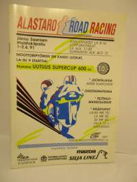 Alastaro Road Racing 1.-2.6. 1991 Jarno Saarisen muistokilpailu -käsiohjelma - RR race program - Jarno Saarinen Memorial