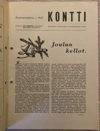Kontti - Kajaanin seminaarin toverikunnan lehti - Joulu-Kontti 1947