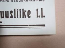 Liittykää osuusliikkeemme jäseneksi - Kokkolanseudun Osuusliike i.l. 1944 -mainosjuliste / plakaatti / poster