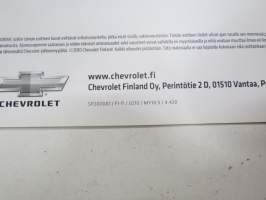 Chevrolet Spark -myyntiesite / sales  brochure