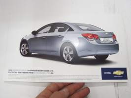 Chevrolet Cruze -myyntiesite / sales  brochure