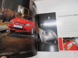Chevrolet Kalos -myyntiesite / sales  brochure