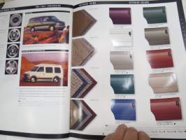 Chevrolet Astro Van 1997 -myyntiesite / sales brochure