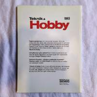 Teknik &amp; Hobby 1993 Elektronik, modelbygge, radiostyrning