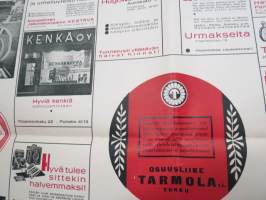 Mainospainate 1930-luvulta - turkulaisia liikeyrityksiä -juliste / poster