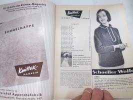 Knittax-Magazin 1961 nr 8 -Knittax-kutomakoneen käyttäjien malli- ja muotilehti