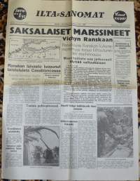 Ilta-sanomat marraskuun 11. p:nä 1942  Näköispainos sodan lehdet