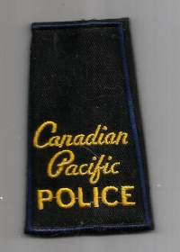 Canadian Pacific Police  -epoletti  poliisi