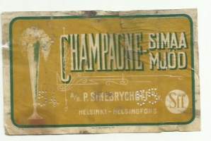 Champagne Simaa -   juomaetiketti