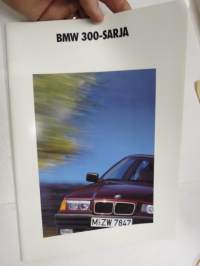 BMW 300-sarja 1990 - myyntiesite / sales brochure