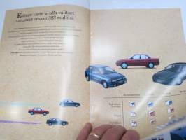 Mazda 323 lisävarusteet -myyntiesite / sales brochure
