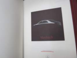 Maybach - Daimler-Benz AG -Tokyo Motor Show 1997 Press folder -lanseeraus- / esittelykansio