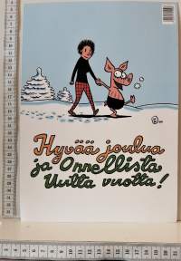 Viivi ja Wagner joulukalenteri/-kortti JOULUPUKKI