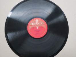 Decca SD 5016 Decca-yhtye Häämarssi / Kansanlaulu - savikiekkoäänilevy / 78 rpm record