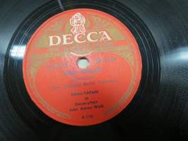 Decca SD 5164 Pikku-Tapani ja Decco-yhtye Pikku Markku ja susi / Pikku maalari - savikiekkoäänilevy / 78 rpm record