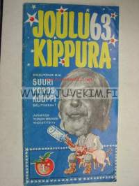 Joulu Kippura 1963 -Turun Mainosyhdistys ry joulujulkaisu
