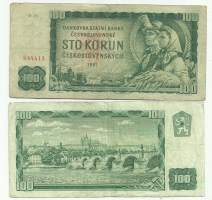 Tsekkoslovakia 100 korun 1961   -  seteli