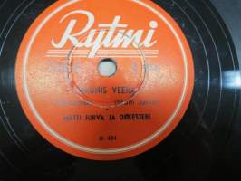 Rytmi B 2156 Henry Theel ja Rytmi tanssiyhtye Tähti Syysyössä / Matti Jurva ja orkesteri Kaunis Veera - savikiekkoäänilevy / 78 rpm record