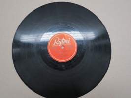 Rytmi B 2143 Henry Theel Hiljaa Soivat Balalaikat / Ruusut, mi sinulta sain - savikiekkoäänilevy / 78 rpm record