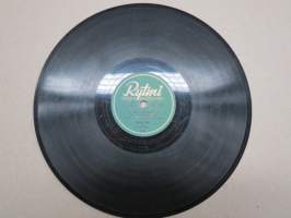 Rytmi VR 6028 Henry Theel ja Rytmi-yhtye Iltahetkenä / Intian Maharadia - savikiekkoäänilevy / 78 rpm record