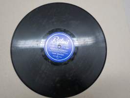 Rytmi R 6100 Kauko Käyhkö, Mieskvartetti Kuubalainen Serenadi / Justeeri Rovaniemen markkinoilla -savikiekkoäänilevy / 78 rpm record