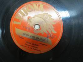 Leijona T 5014 Maire Ojonen Hyljätty rakkaus / Tonavan aallot - savikiekkoäänilevy / 78 rpm record