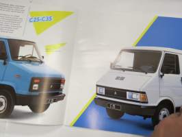 Citroën C25-C35 1986 -myyntiesite / sales brochure