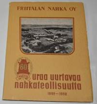 Friitalan Nahka Oy 1892-1952 - 60 vuotta uraa uurtavaa nahkateollisuutta