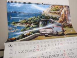 Daimler-Benz AG - Mercedes-Benz 1983 Nutzfahrzeuge, wall calendar / vuosikalenteri  / seinäkalenteri