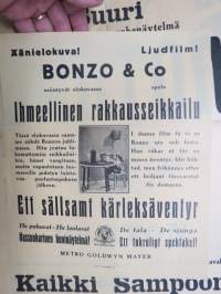 Bonzo &amp; Co - Ihmeellinen rakkaustarina - Ett sällsynt kärleksäventyr -elokuvajuliste / movie poster