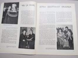 Eeva 1941 nr 8 kansikuva Rintamahäät, Marian Andersonilla on samanlainen hidas valtimo kuin Paavo Nurmellakin, Rakkautta Suomea kohtaan, Kotirintaman kuvia, ym.