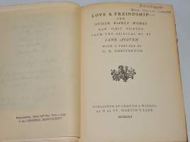 Love &amp; Friendship and other early works