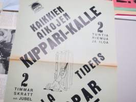 Kaikkien aikojen Kippari-Kalle - Alla Tiders Skeppar Kalle, 1939 -elokuvajuliste / movie poster
