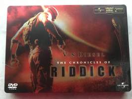 The chronicles of Riddick DVD - elokuva suom. txt (peltirasia)