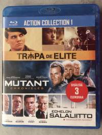 Action collection 1 Tropa de - Mutant cronicles - Echelon salaliitti Blu-ray - elokuva suom. txt