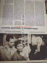 Elokuva-Aitta 1953 nr 8, kansikuva Donald Sinden ja Virginia McKenna,  Kyllikki Forsell, Ingmar Bergman: filmi on kappale itseäni ja elämääni