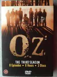 OZ the third season - OZ - Kylmä rinki 3. kausi TV-sarja  DVD - elokuva suom. txt
